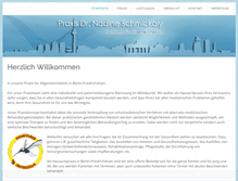 Tablet Screenshot of hausarztpraxis-berlin-friedrichshain.de